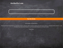 Tablet Screenshot of davidwallart.com
